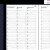 Aikamuistio 2024 A4, Tummansininen