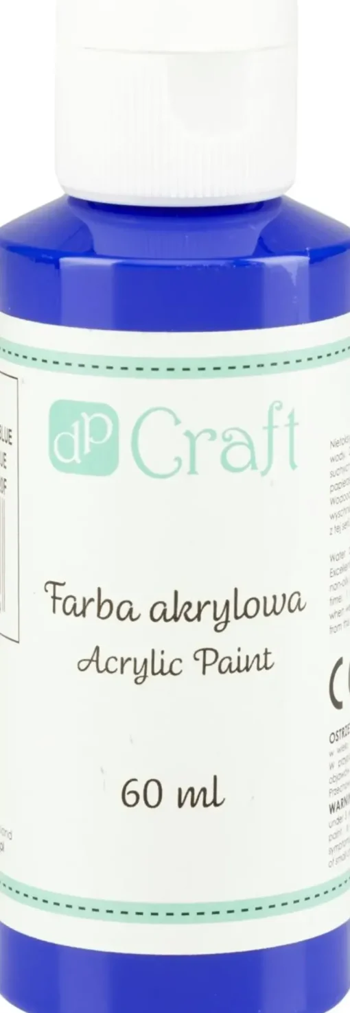 Dp Craft Akryylivari 60Ml Koboltinsininen 027