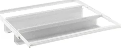Elfa Classic/Decor Ulosvedettava Mesh-Kenkahylly 60 486190 605X430X96Mm Valkoinen