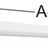 Habo U-Kannatin 611 55Cm Valkoinen