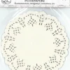 J.K. Primeco Pitsipaperi Iso Ympyra Luonnonvalkoinen 20Kpl/Pkt
