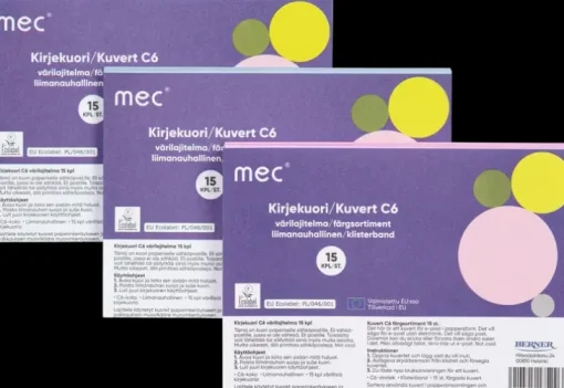 Mec Kirjekuori C6 Varilajitelma 15Kpl
