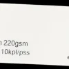 2-Os. Kortti 15X21 Cm 220 Gsm Luonnonvalkoinen 10 Kpl/Pss