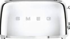 Smeg Tsf02Sseu 4-Viipaleen Leivanpaahdin Kiillotettu Teras