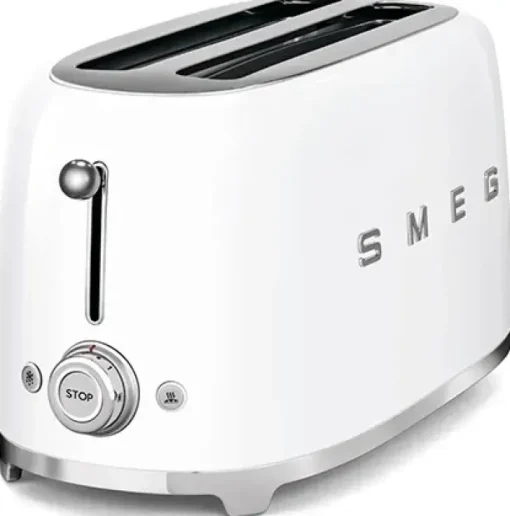 Smeg Tsf01Wheu 2-Viipaleen Leivanpaahdin Valkoinen